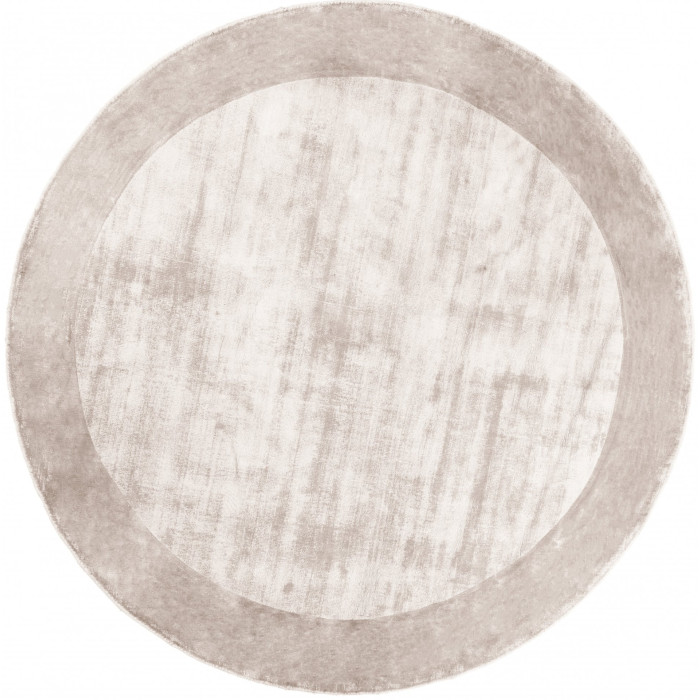 Alfombra REDONDA TERE SILVER (Handmade Collection)